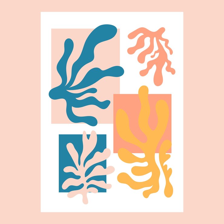 Ilustración de estilo matisse de diseño plano