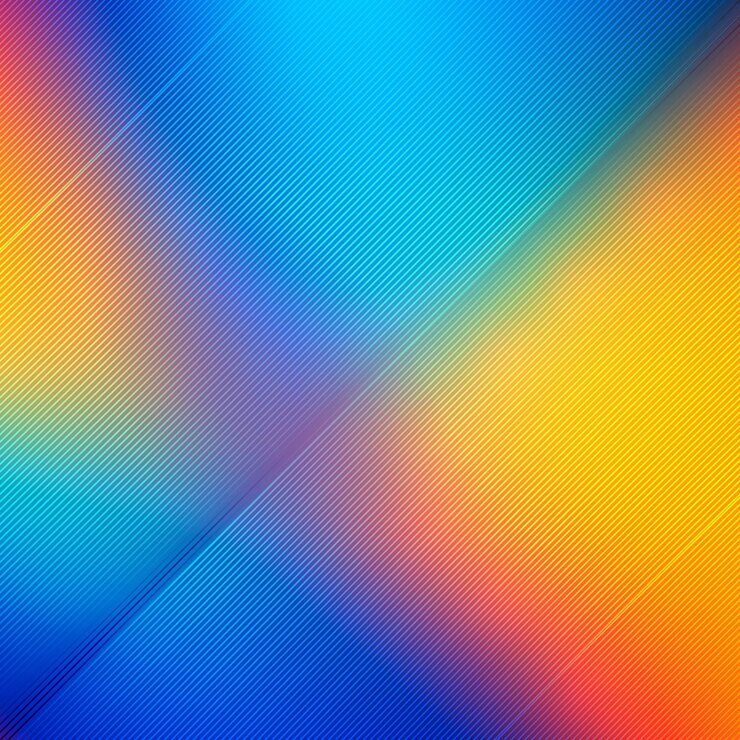 Vector gratuito ilustración de fondo abstracto colorido líneas brillantes