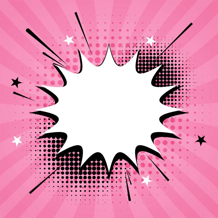 Vector gratuito ilustración de fondo cómico abstracto hermoso