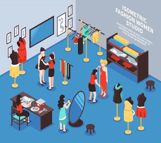 Ilustración de fondo de taller