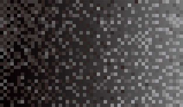 Ilustración de fondo de textura de píxeles monocromáticos vectoriales.