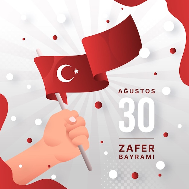 Ilustración de gradiente 30 agustos