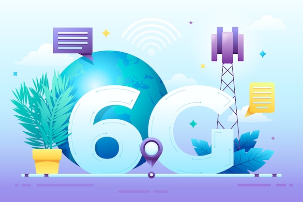 Ilustración de gradiente 6g