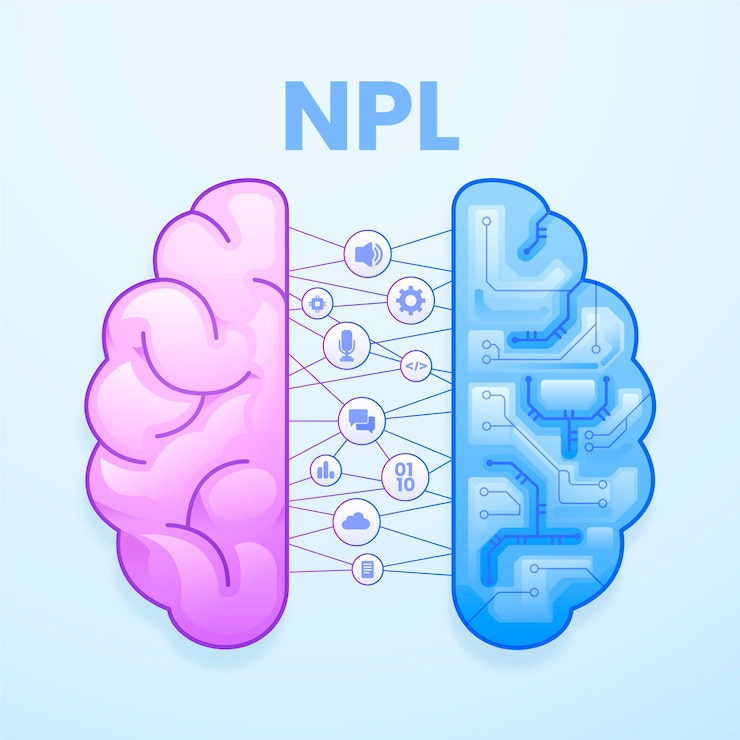 Vector gratuito ilustración de gradiente npl