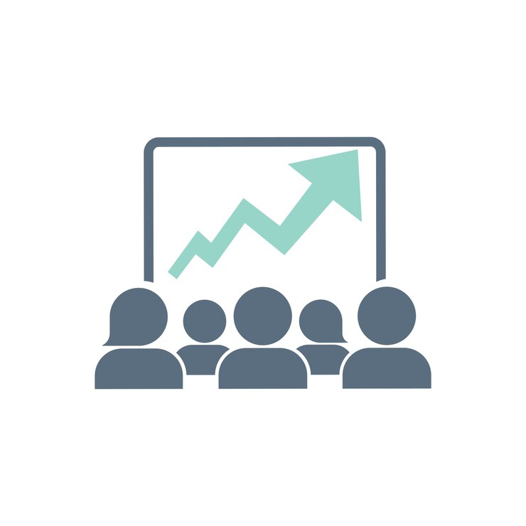 Vector gratuito ilustración del gráfico de análisis de datos.