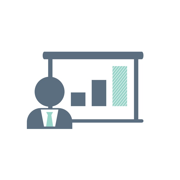 Vector gratuito ilustración del gráfico de análisis de datos