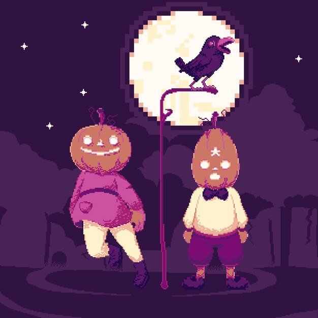 Ilustración de halloween de diseño plano