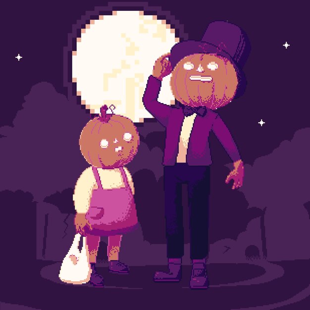 Ilustración de halloween de diseño plano