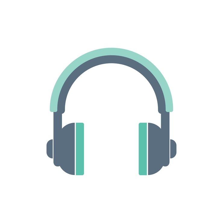 Ilustración del icono de auriculares