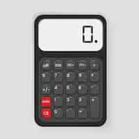 Vector gratuito ilustración del icono de la calculadora