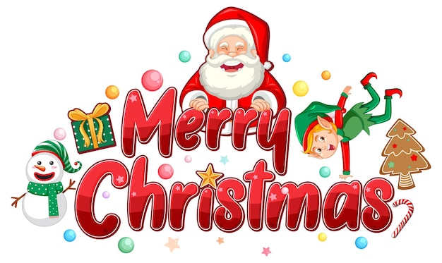 Ilustración del icono de la señal de Feliz Navidad