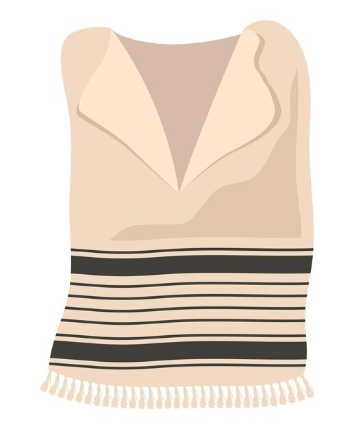 Ilustración judía de tallit