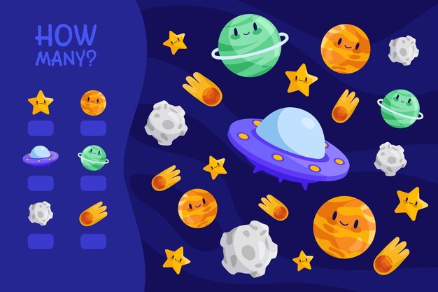 Ilustración de juego de niños dibujados a mano