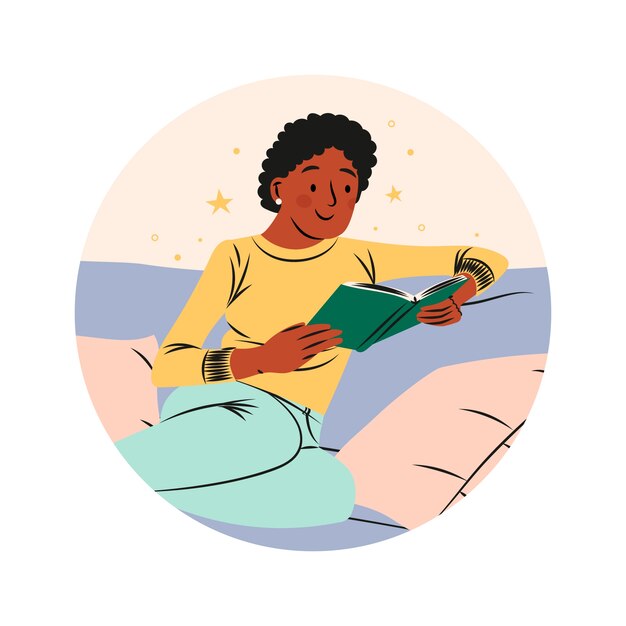 Ilustración de lagom dibujado a mano