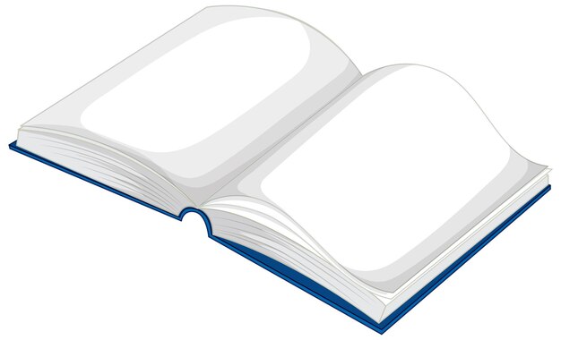 Ilustración del libro abierto