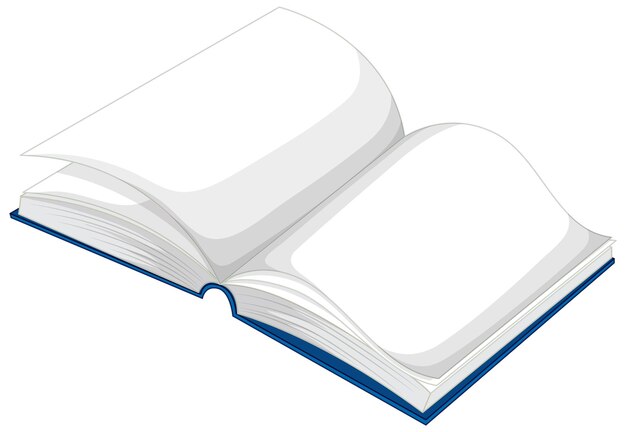 Ilustración del libro abierto