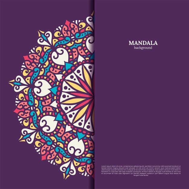 Ilustración de mandala