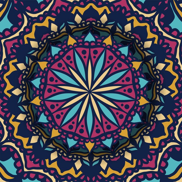 Ilustración de mandala