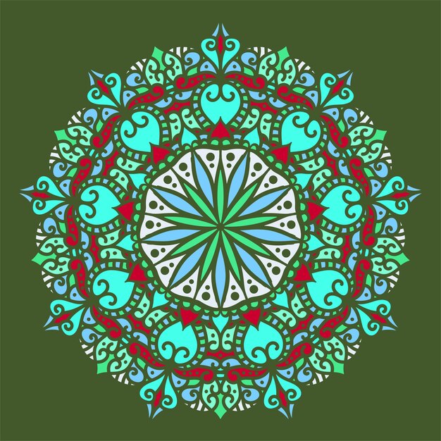 Ilustración de un mandala