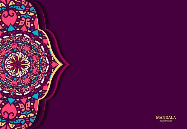 Ilustración de mandala