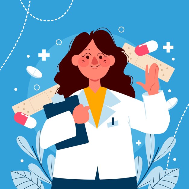 Ilustración de mujeres iraníes dibujadas a mano