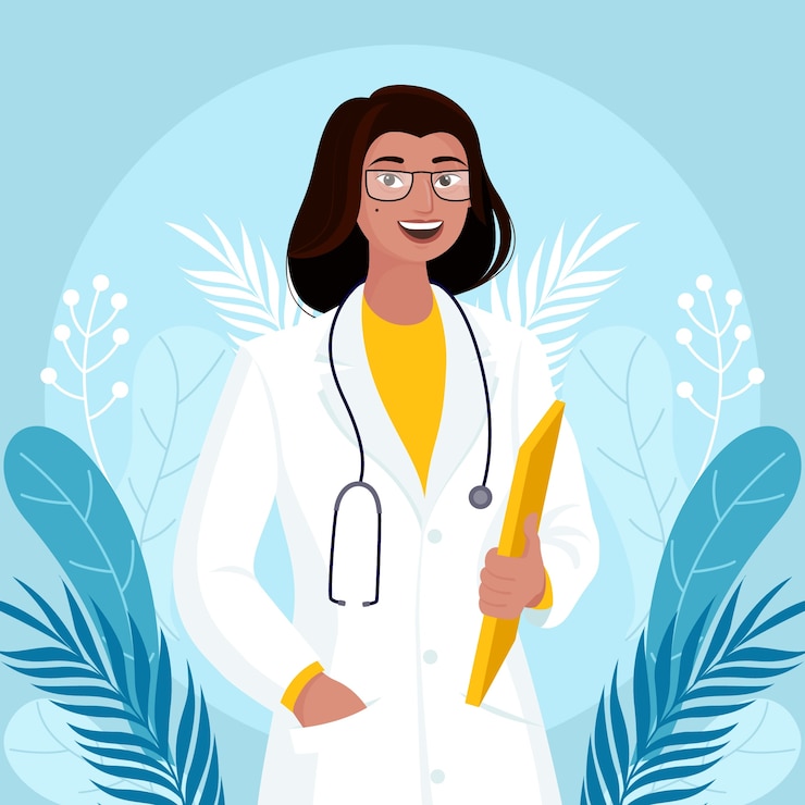 Vector gratuito ilustración de mujeres iraníes dibujadas a mano