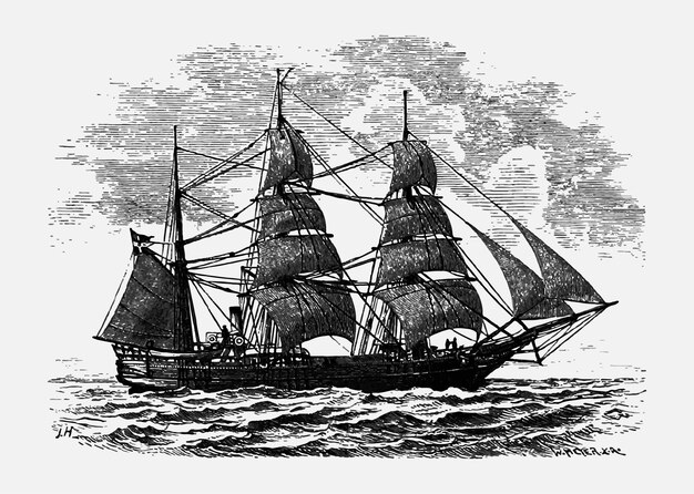 Ilustración de la nave de la vendimia
