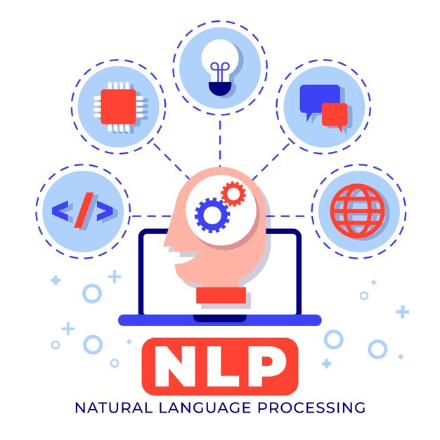 Ilustración de npl de diseño plano