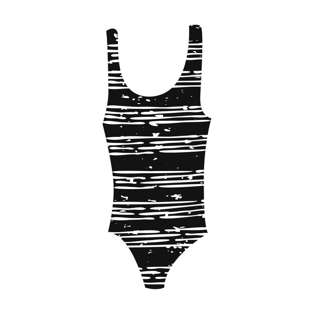 Ilustración del objeto de verano y playa