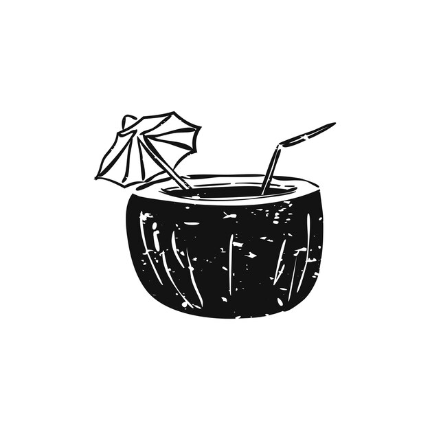 Ilustración de objeto de verano y playa