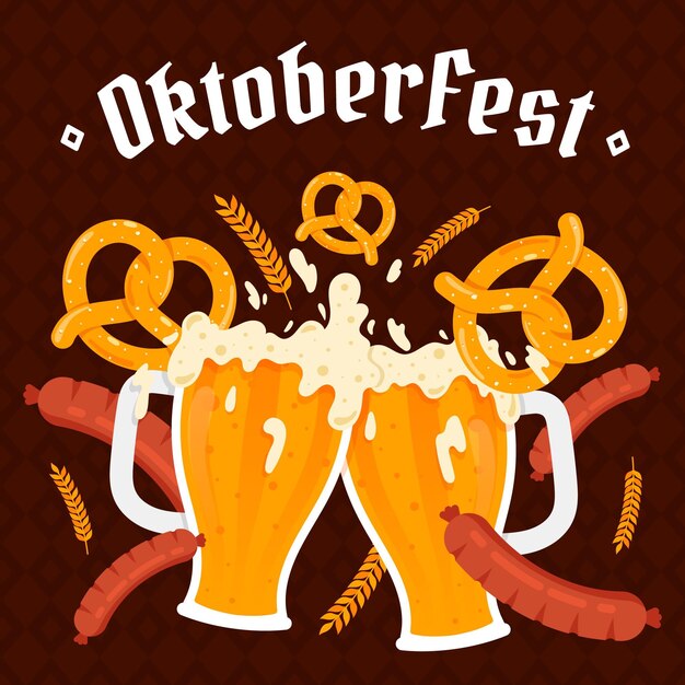 Ilustración del Oktoberfest