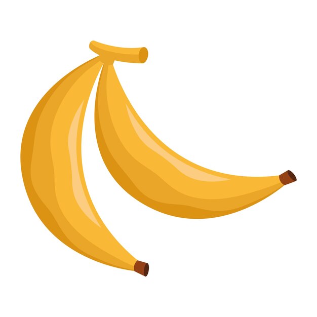 ilustración de par de plátanos