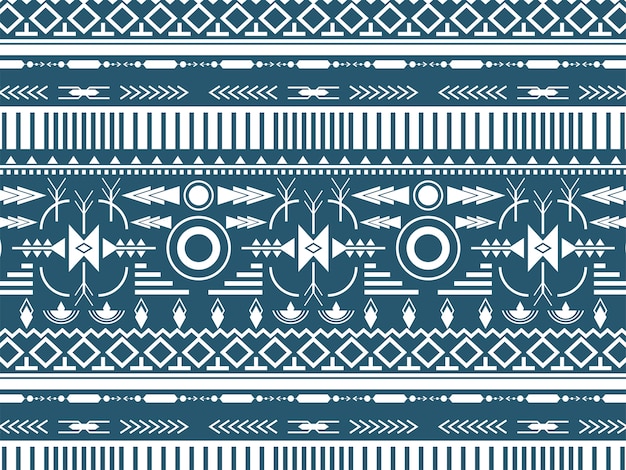 Ilustración del patrón étnico