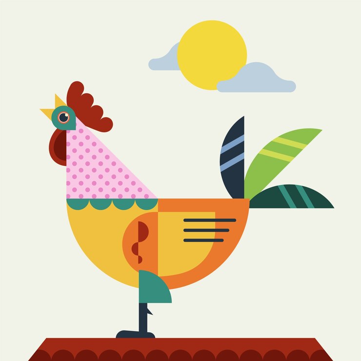 Vector gratuito ilustración de patrón geométrico de diseño plano