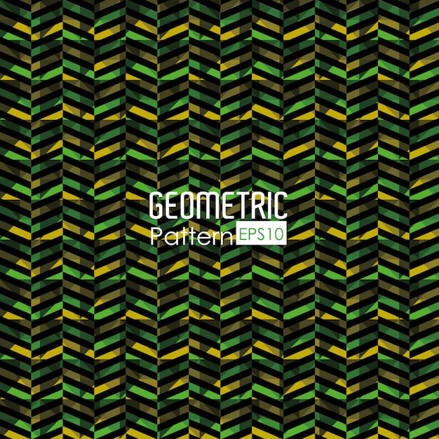 Vector gratuito ilustración del patrón geométrico