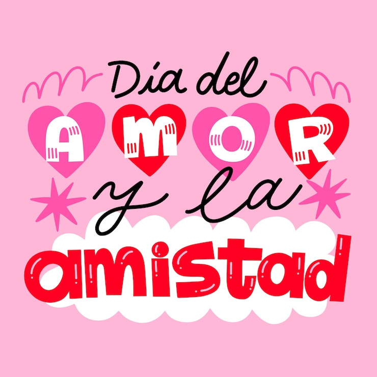 Vector gratuito ilustración plana para la celebración del día del amor y la amistad.