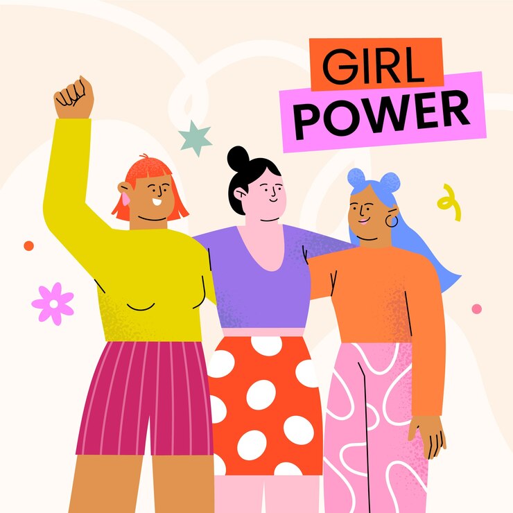 Vector gratuito ilustración plana para la celebración del día internacional de la mujer.