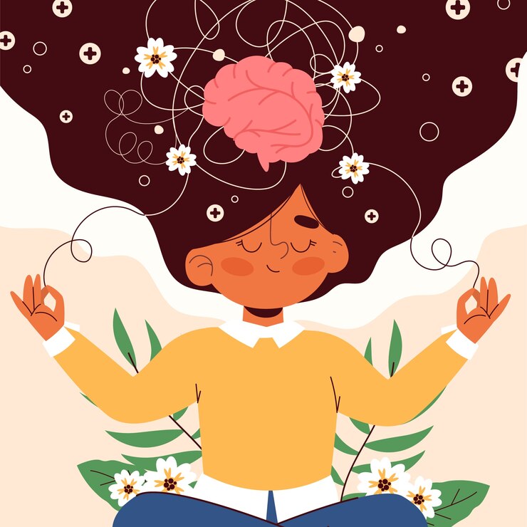 Ilustración plana para la celebración del día mundial de la salud
