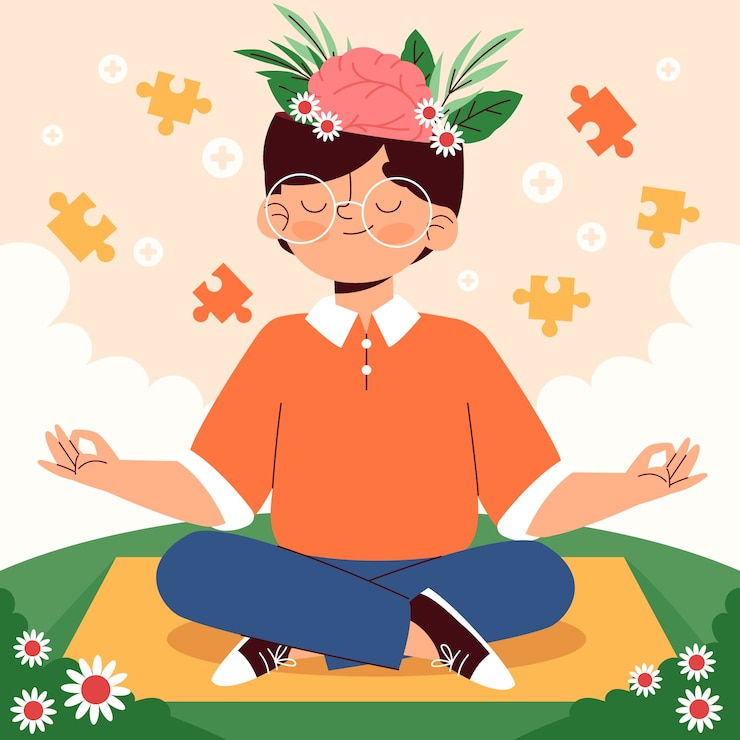 Vector gratuito ilustración plana para la celebración del día mundial de la salud