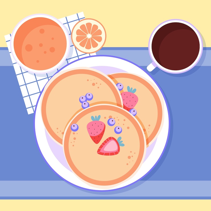 Vector gratuito ilustración plana del día de la crepe