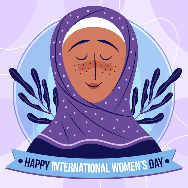 Vector gratuito ilustración plana del día internacional de la mujer