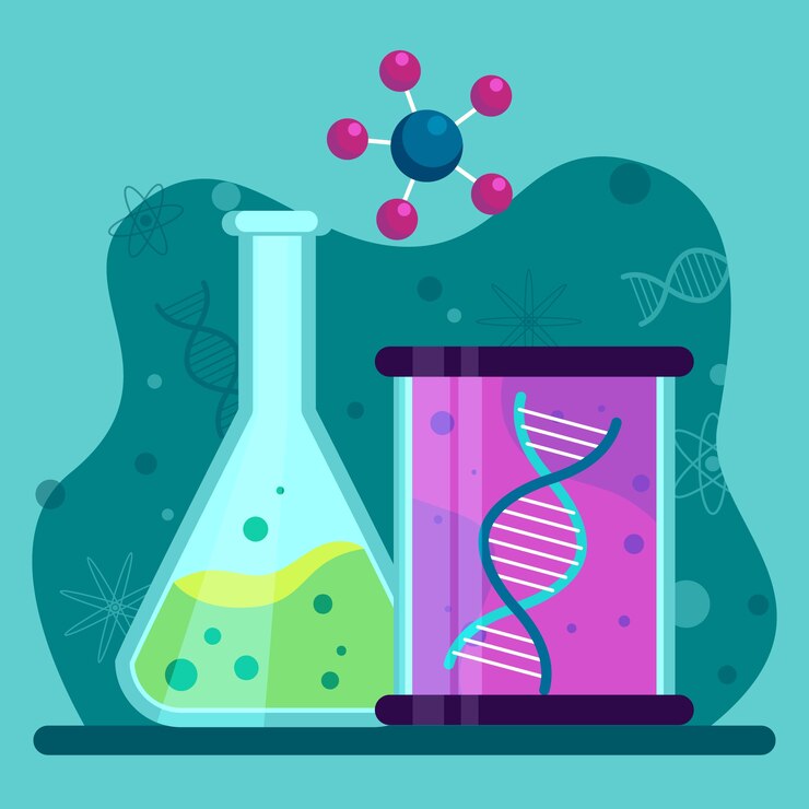 Vector gratuito ilustración plana del día nacional de la ciencia
