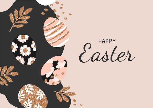 Vector gratuito ilustración plana de pascua