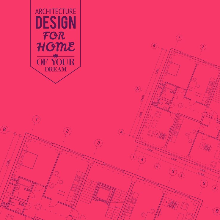 Ilustración de un proyecto arquitectónico.