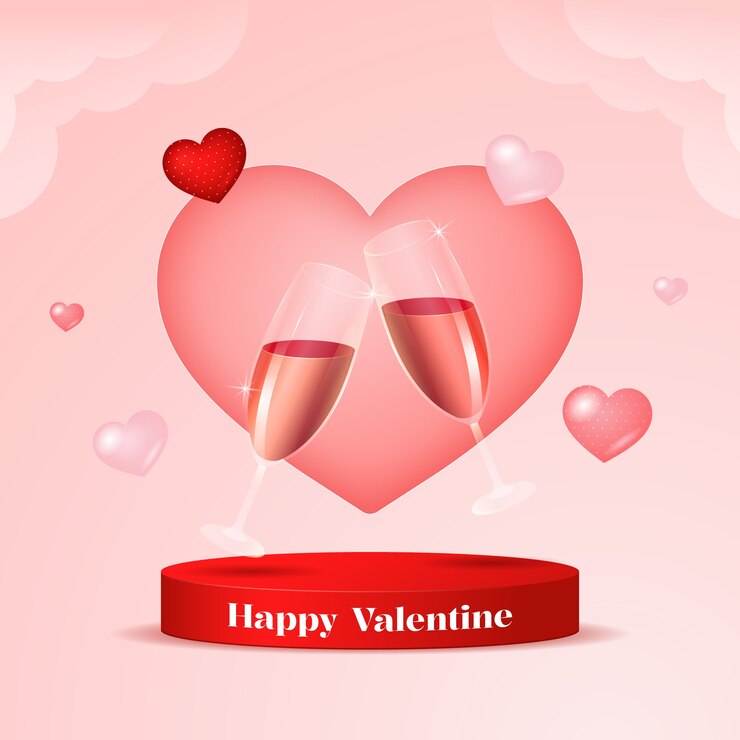 Vector gratuito ilustración realista para la celebración del día de san valentín