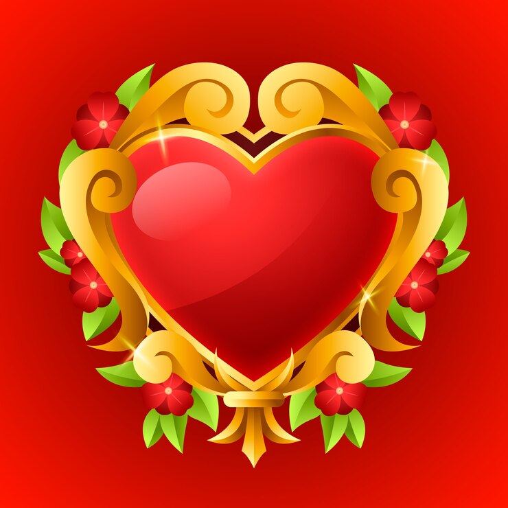 Vector gratuito ilustración realista del corazón sagrado