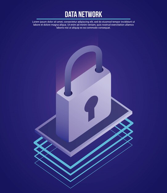 Ilustración de red de datos