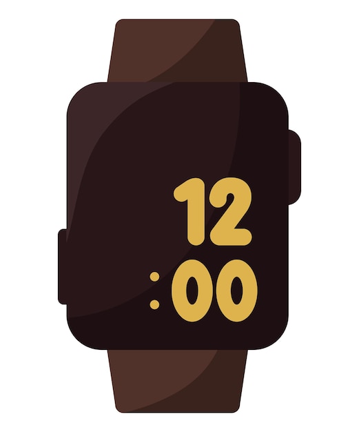 Vector gratuito ilustración de reloj digital