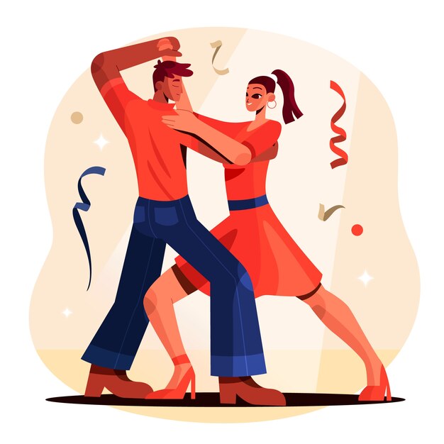 Ilustración de salsa de diseño plano
