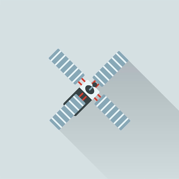 Ilustración del satélite